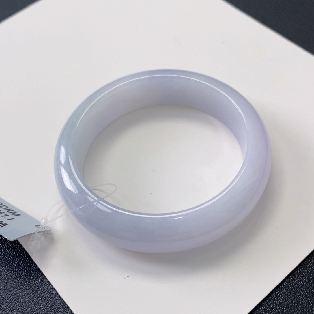 翡翠手镯未镶嵌50正圈微瑕