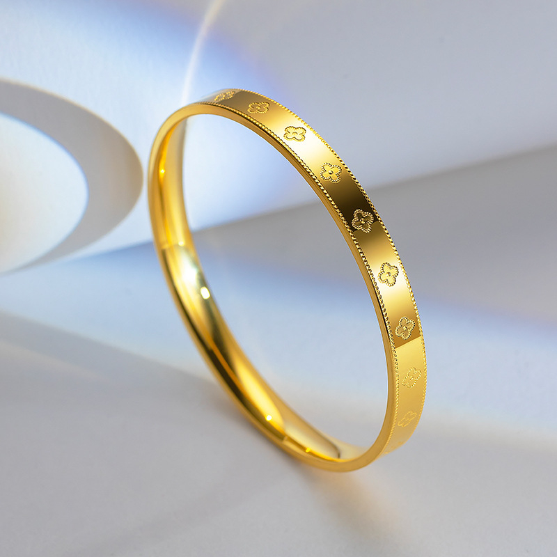 合金手镯 【四叶草手镯】