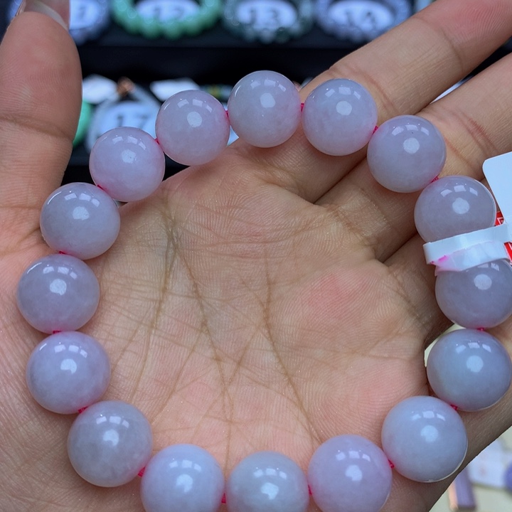 翡翠手链未镶嵌翡翠12+
