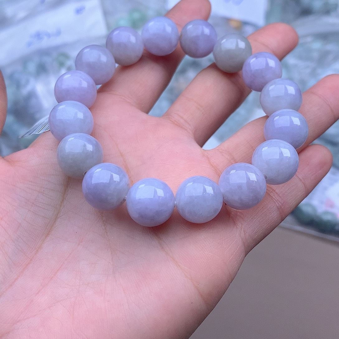 未镶嵌手串定制翡翠