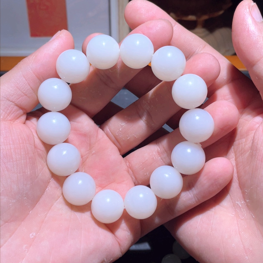 和田玉手链未镶嵌