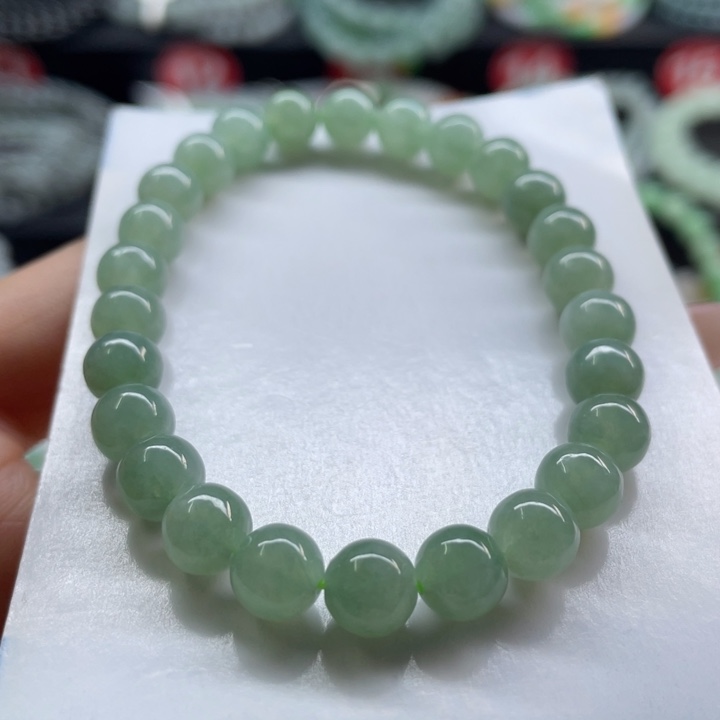 未镶嵌手链翡翠卡7.2