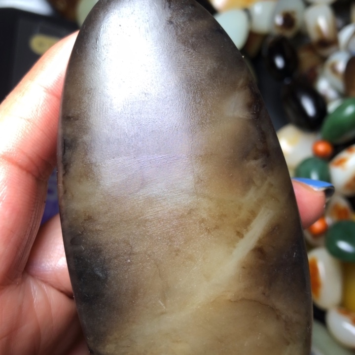 和田玉（翠青玉）未镶嵌珠宝奇石