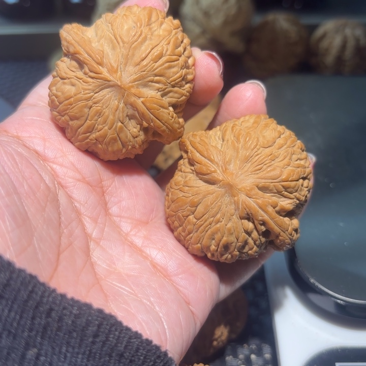 老***、把件文玩核桃44泥鳅背