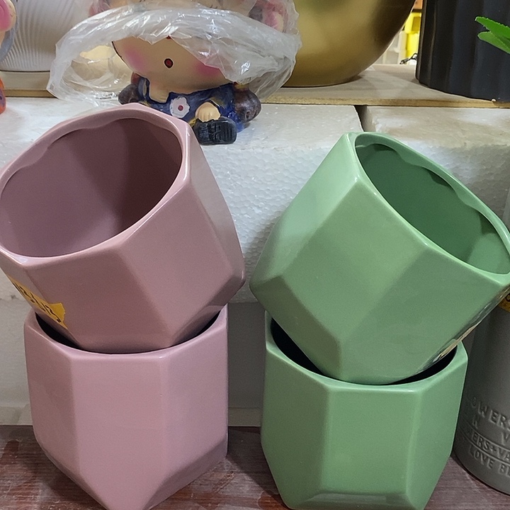 陶盆有孔 瑕疵针孔漏釉介意勿拍外口 13外高13