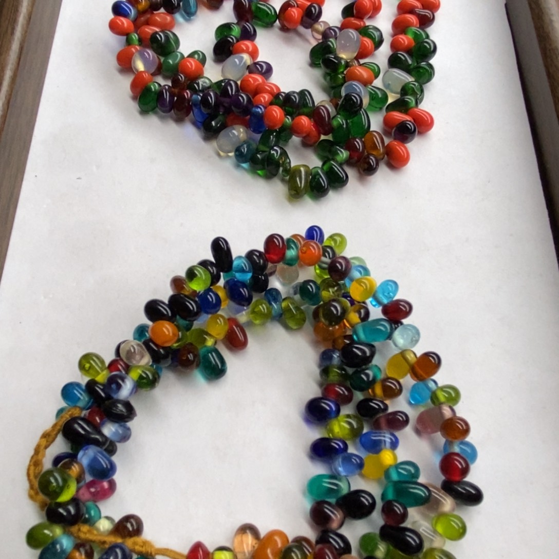 颈饰琉璃尼泊尔小水滴 