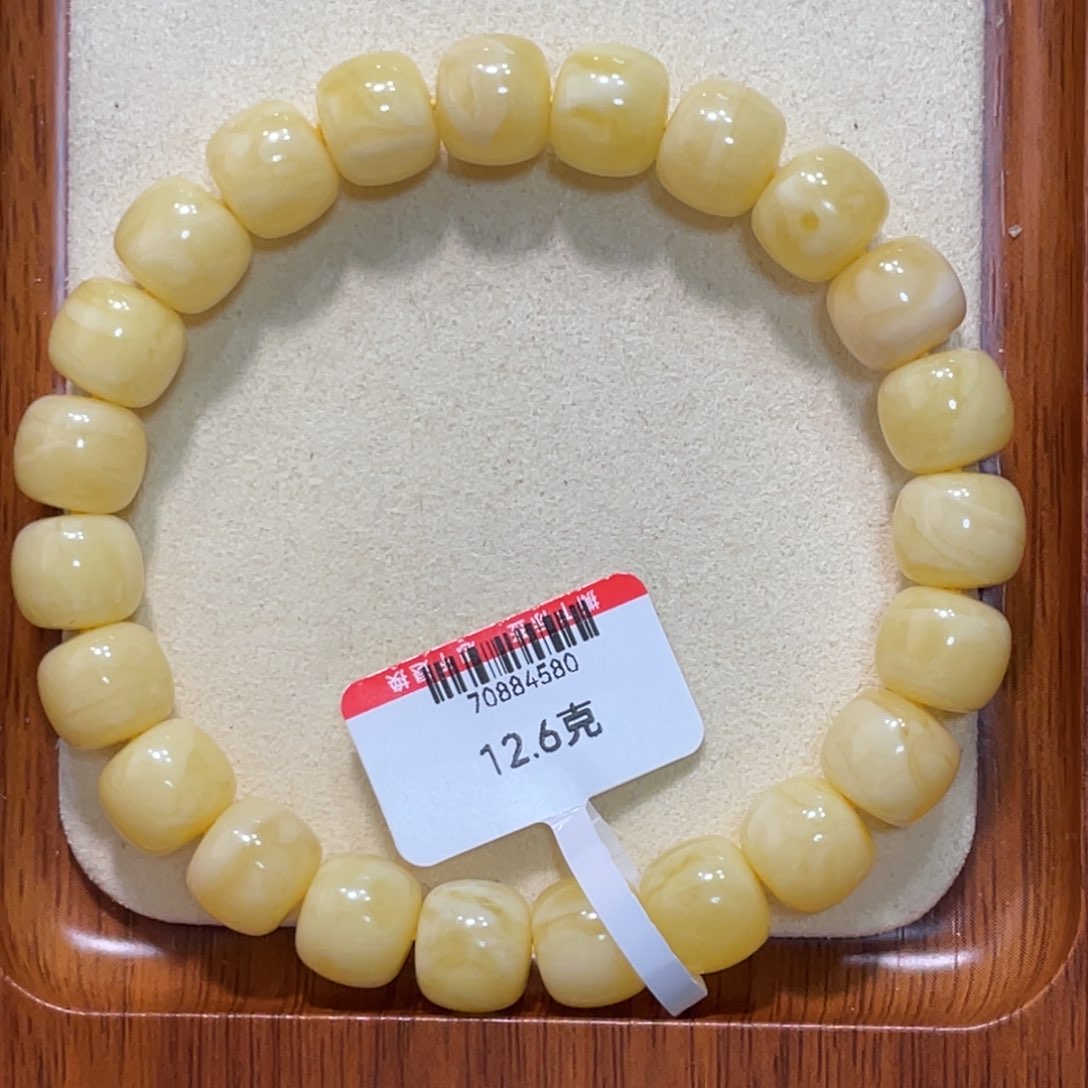 琥珀手链未镶嵌蜜蜡