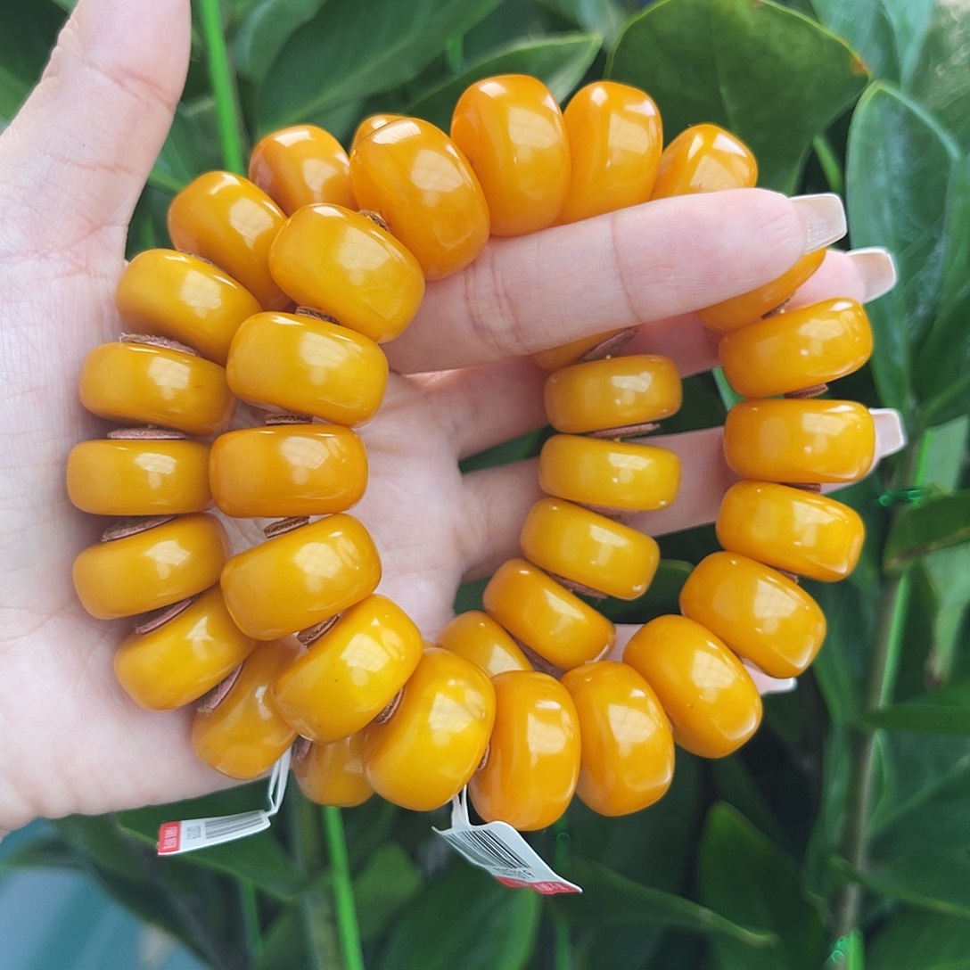 琥珀手链未镶嵌21 m多样性发其一