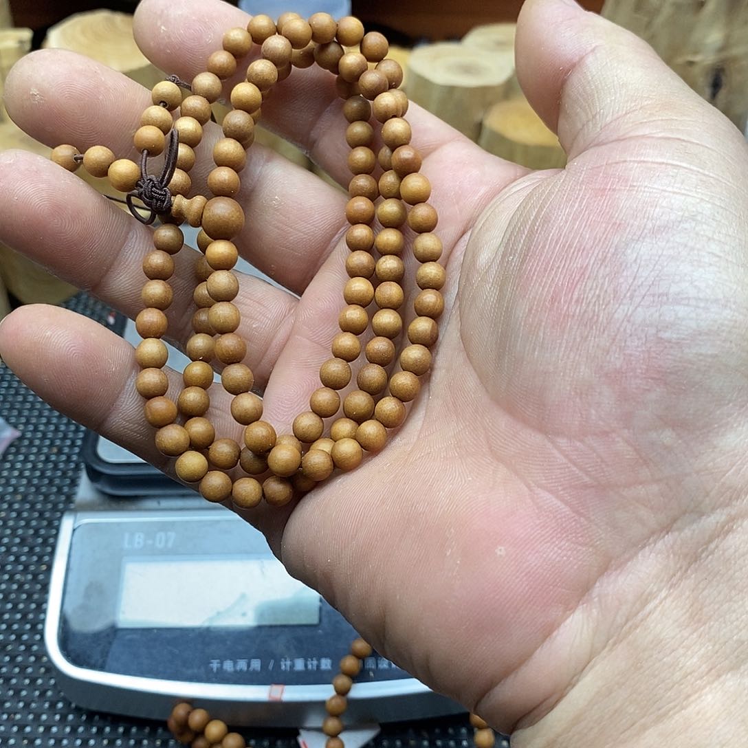 木老山檀香0.6木108木串木