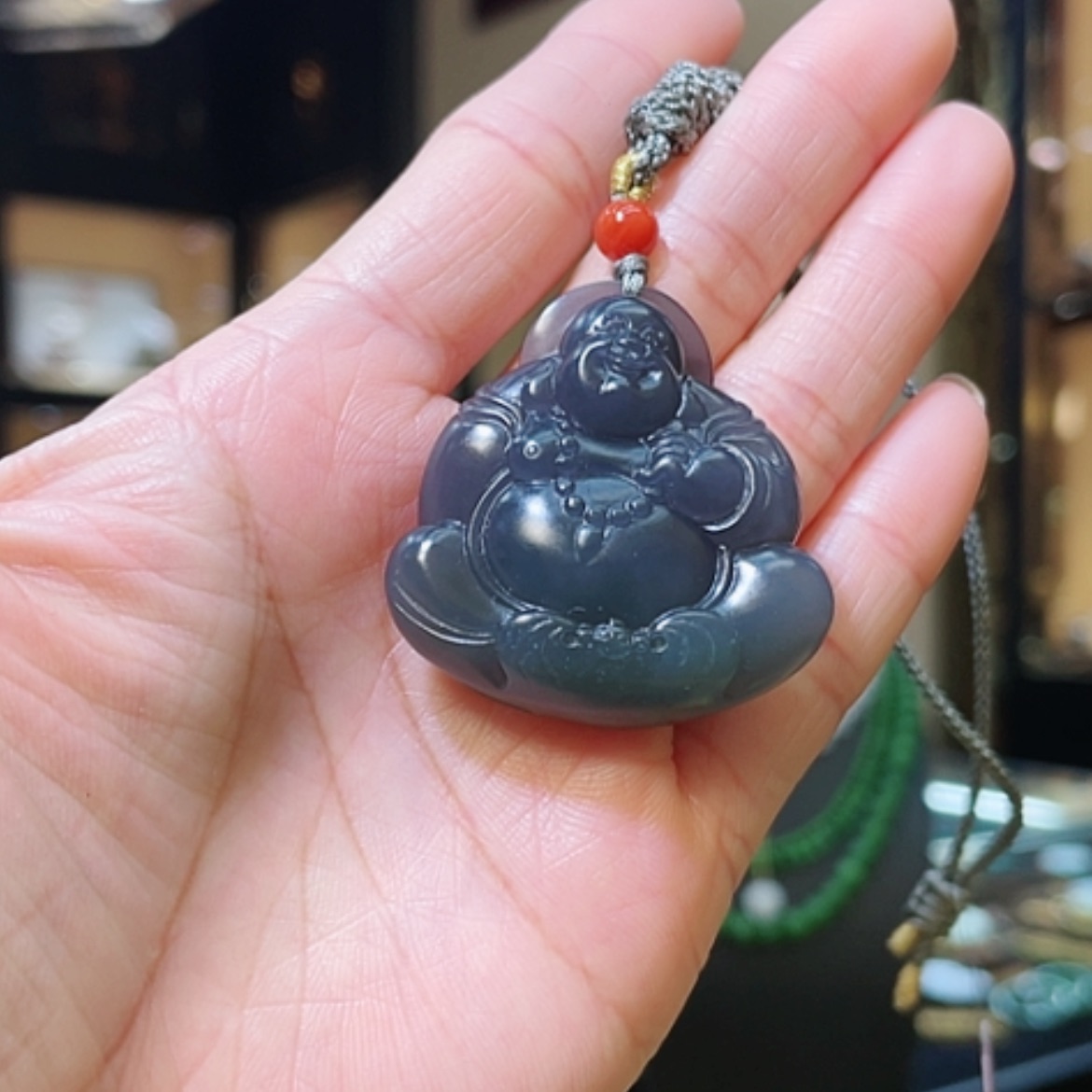 【闪购商品】和田玉未镶嵌颈饰佛