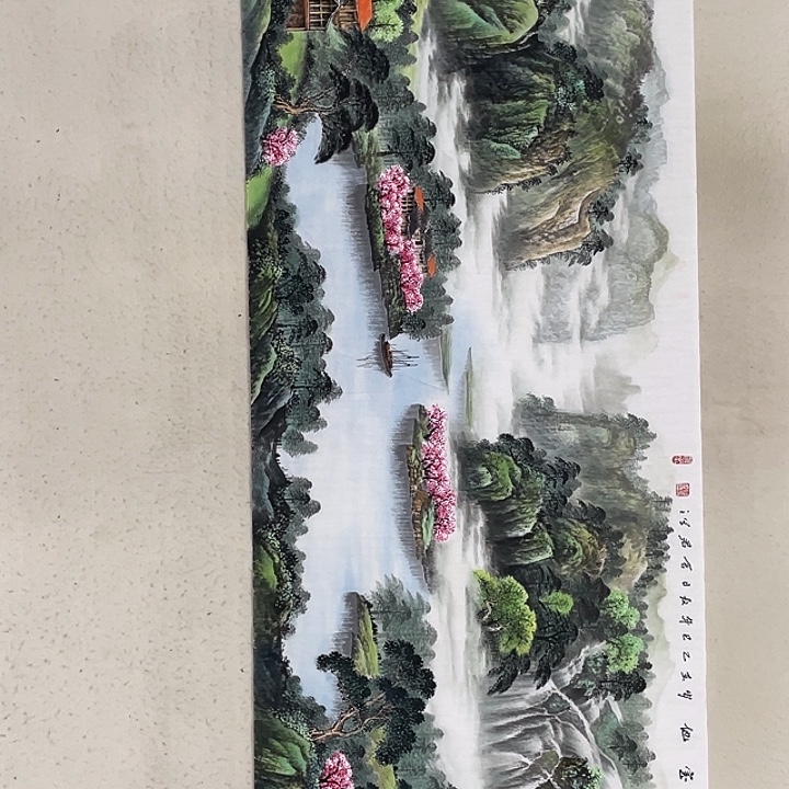 名***店国画国画作品集的故事