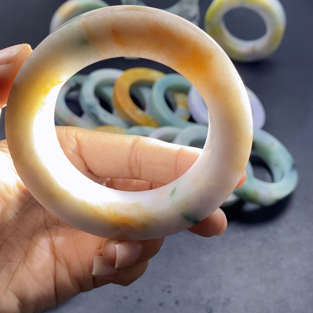 定制翡翠翡翠手镯未镶嵌