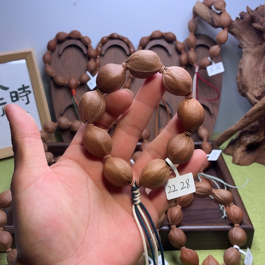 手串/手链橄榄核梅林铁核22.28头货