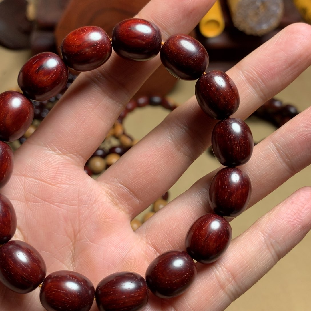 檀香紫檀（小叶紫檀）小叶紫檀1513枣珠