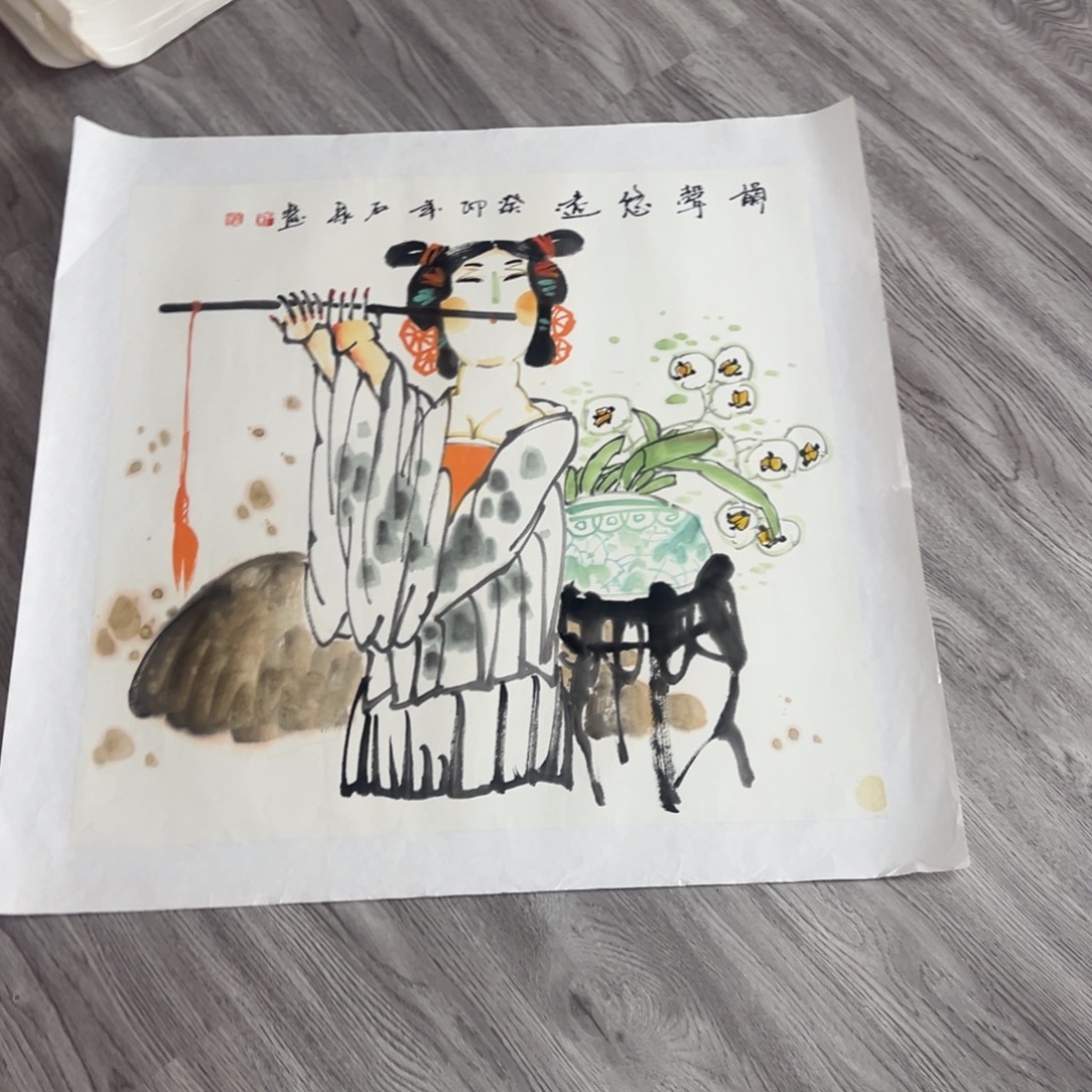 天****国画绘画国画作品
