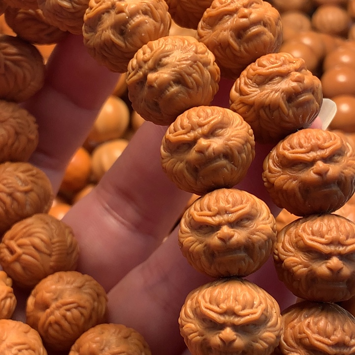 【闪购商品】猴头核桃手串双****?悟空