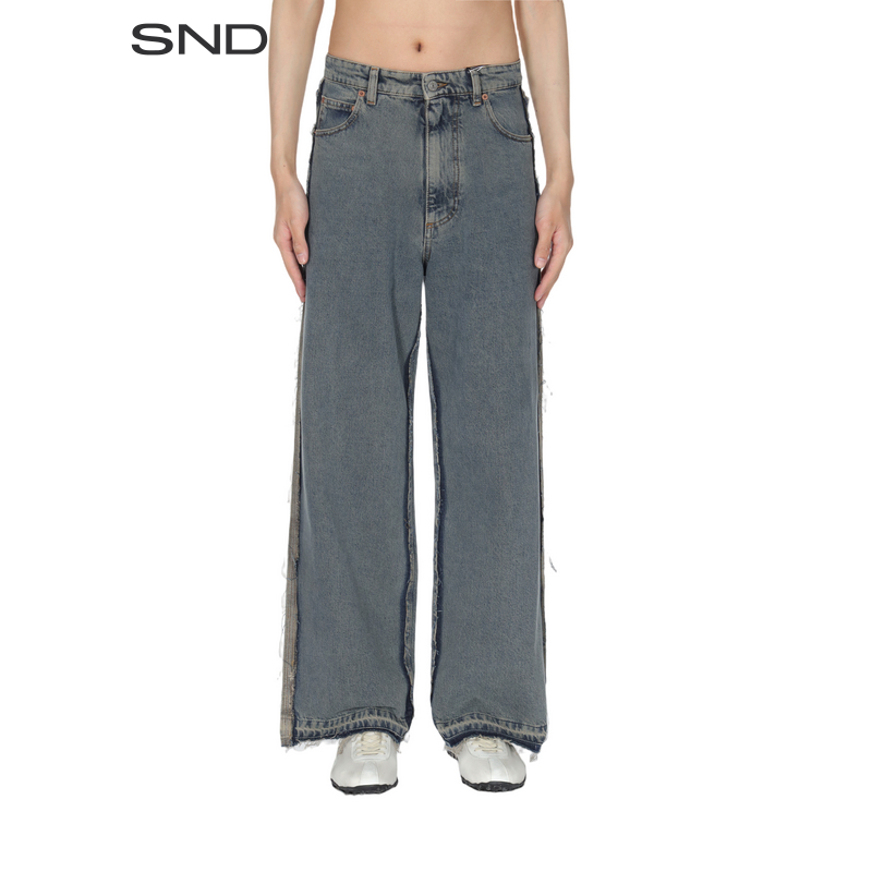 【MM6 设计师品牌】SND PF25 设计感牛仔长裤