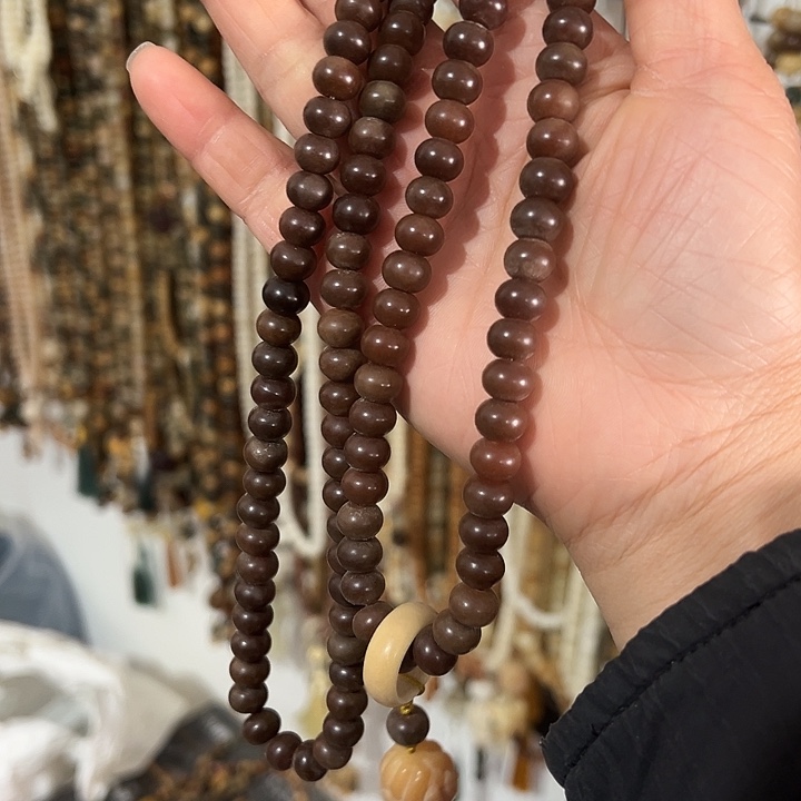 吊坠白玉菩提7×90