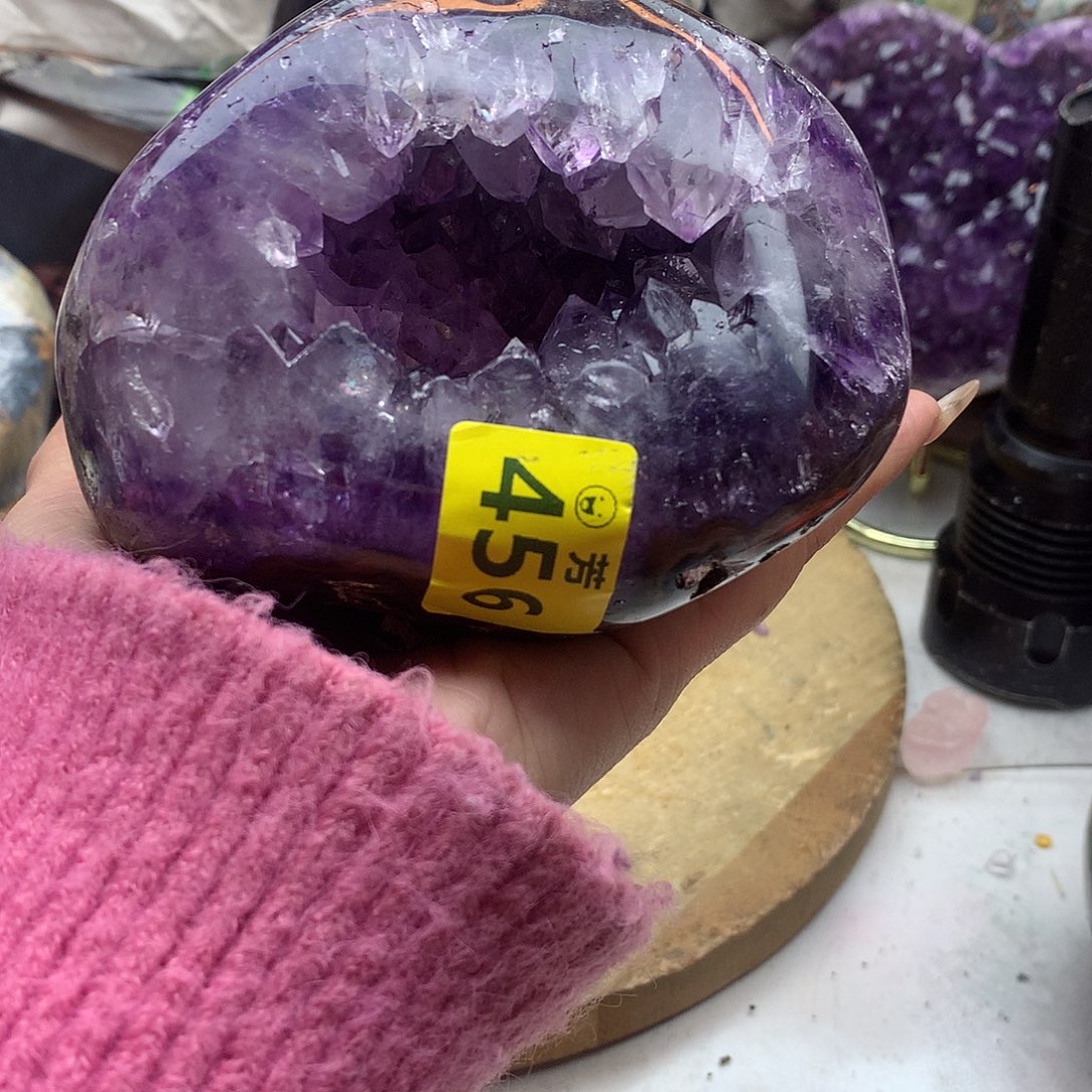紫晶大型摆件（非配饰）未镶嵌