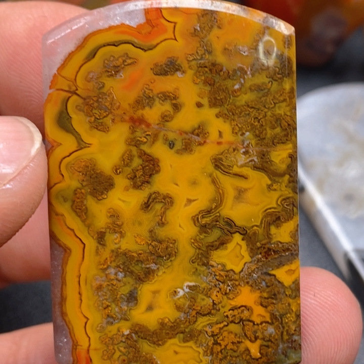 玛瑙/玉髓颈饰未镶嵌A****1