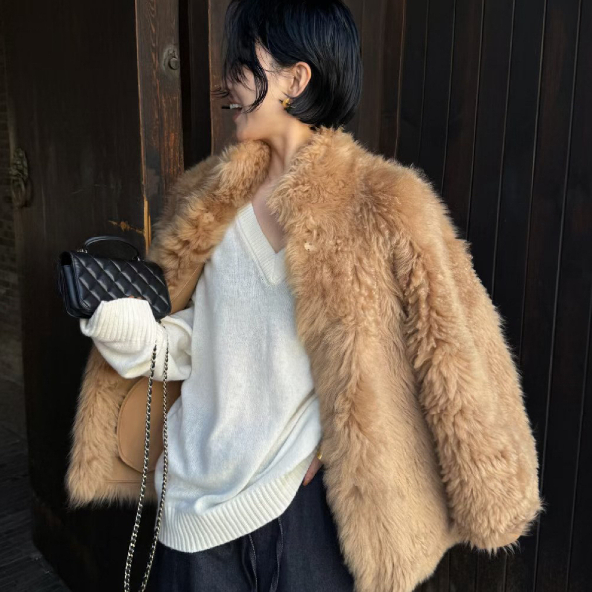 LIS&Az- 【奢品战袍】设计师款立领小拉贡 XY11188