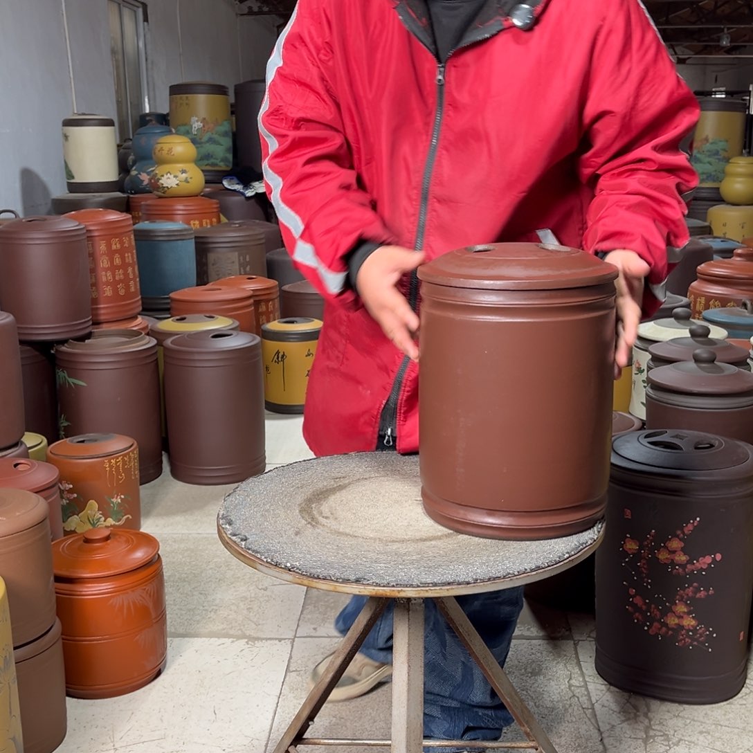 紫砂茶叶罐茶叶罐