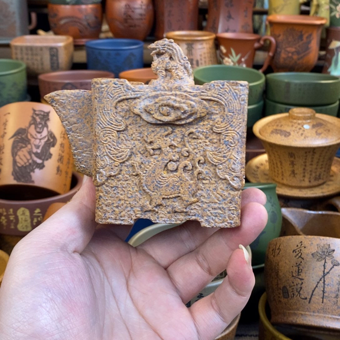 紫砂杯子宜兴全手工紫砂杯