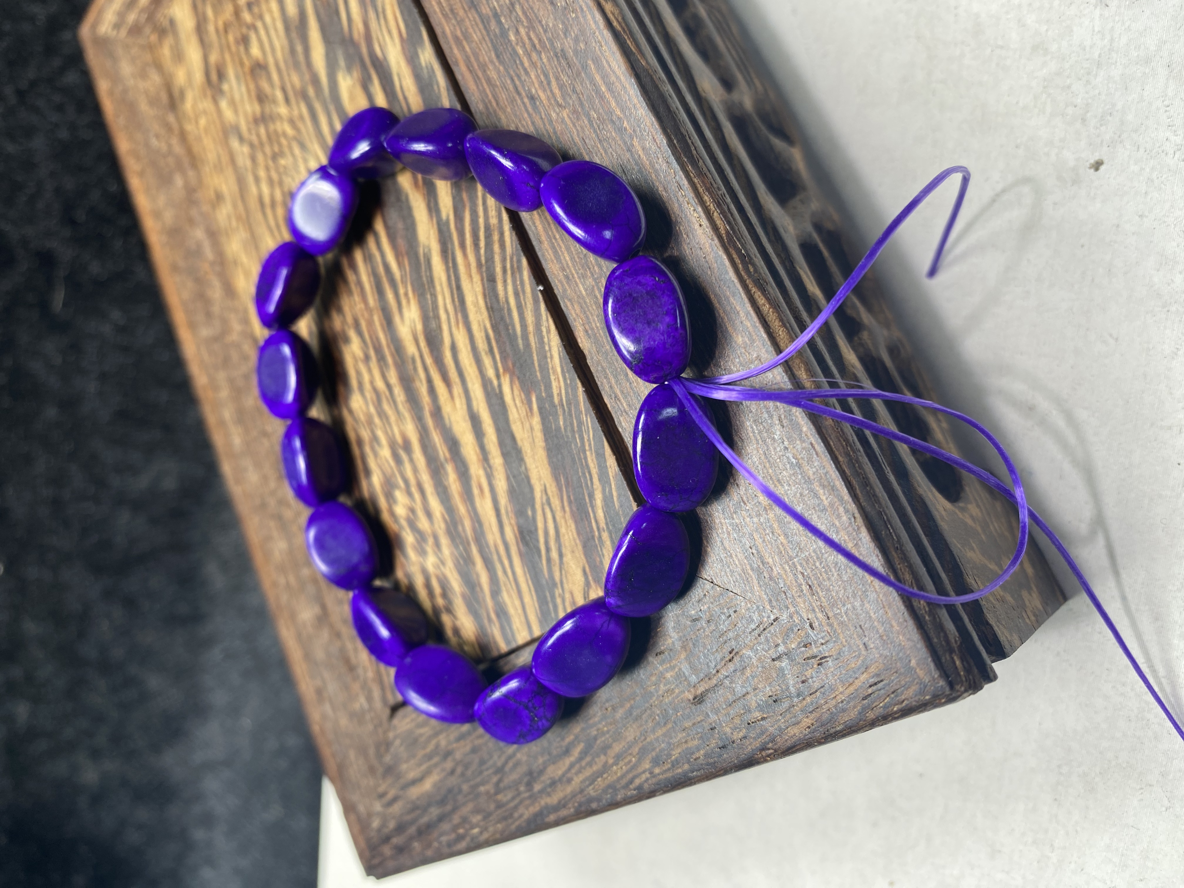 深坑皇家紫波浪手串时尚百搭女款-471HJ3809