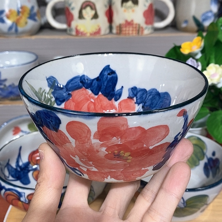 禾泥陶器手工手绘