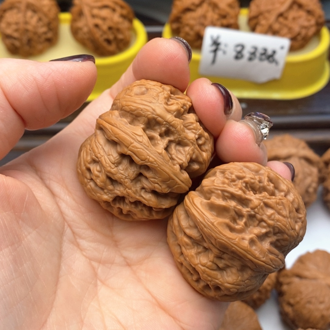 威***把件文玩核桃406号元宝