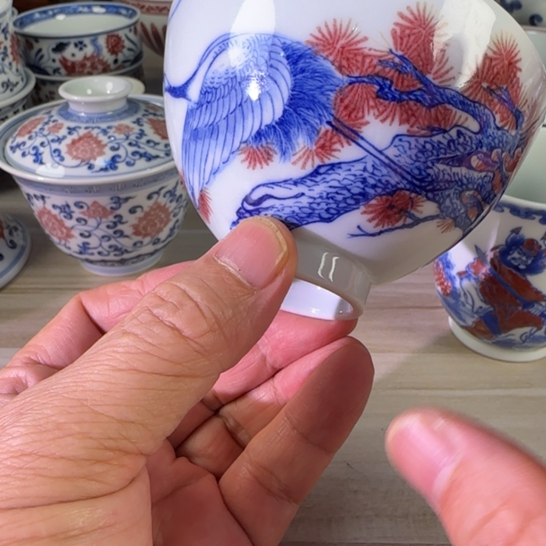 景德镇陶瓷原矿茶具