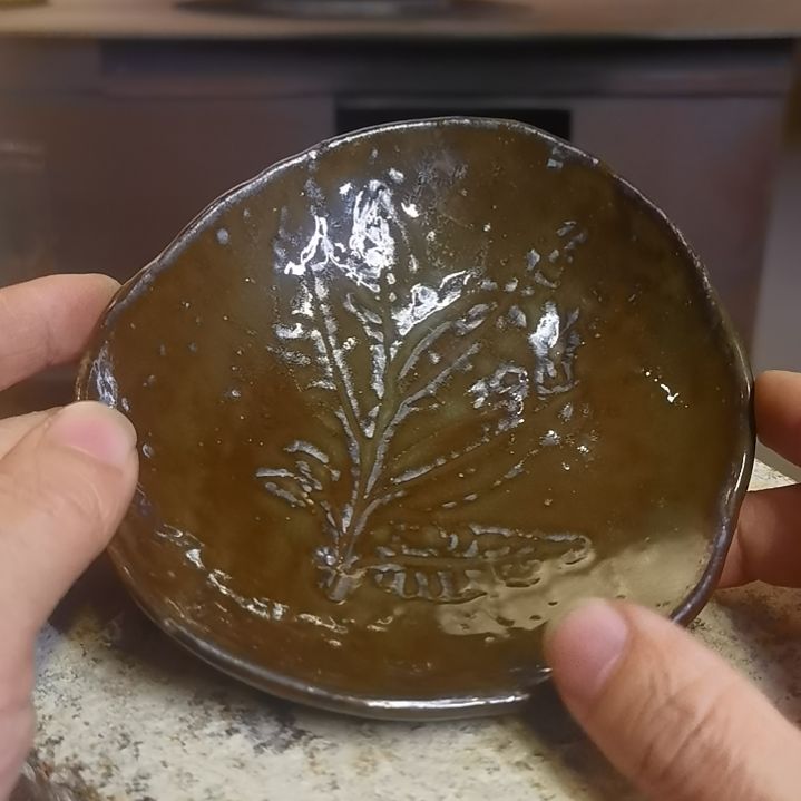 盘手工高温原矿窑变