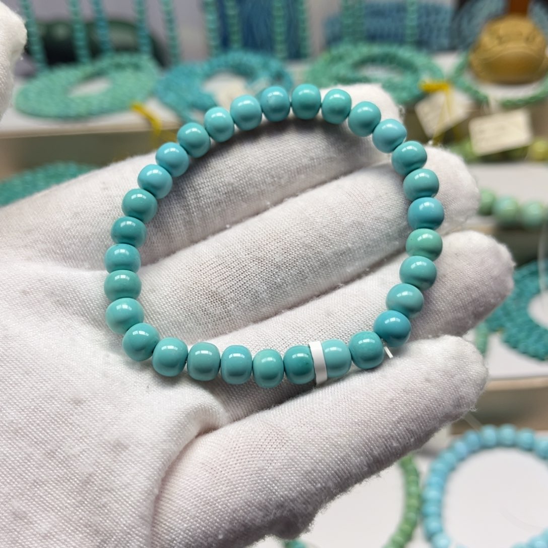 绿松石未镶嵌手链