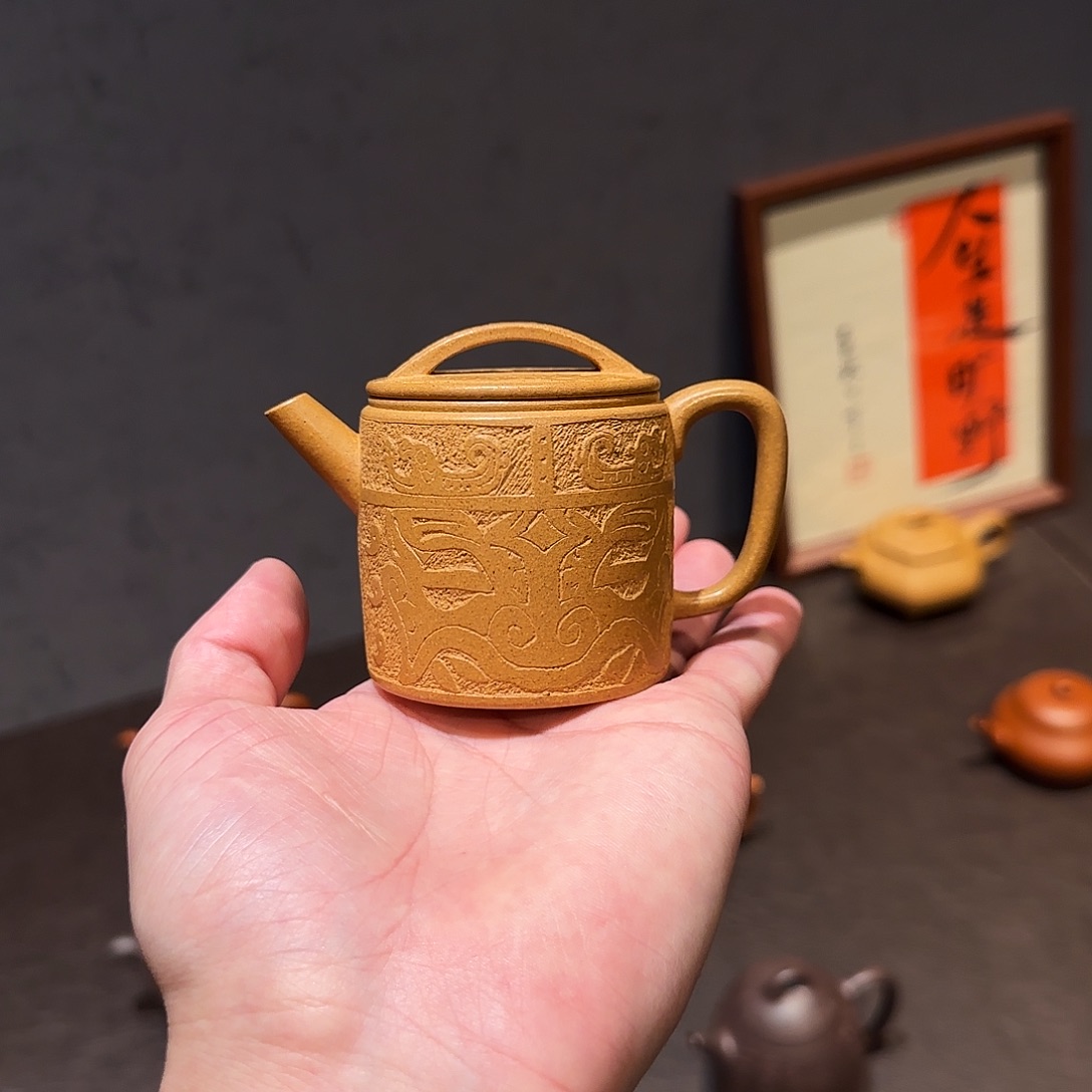 人****紫砂茶壶高汉瓦 老段泥 120cc 