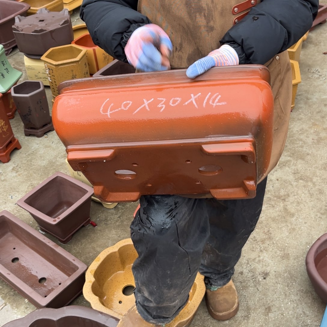 紫砂花盆盆景艺术