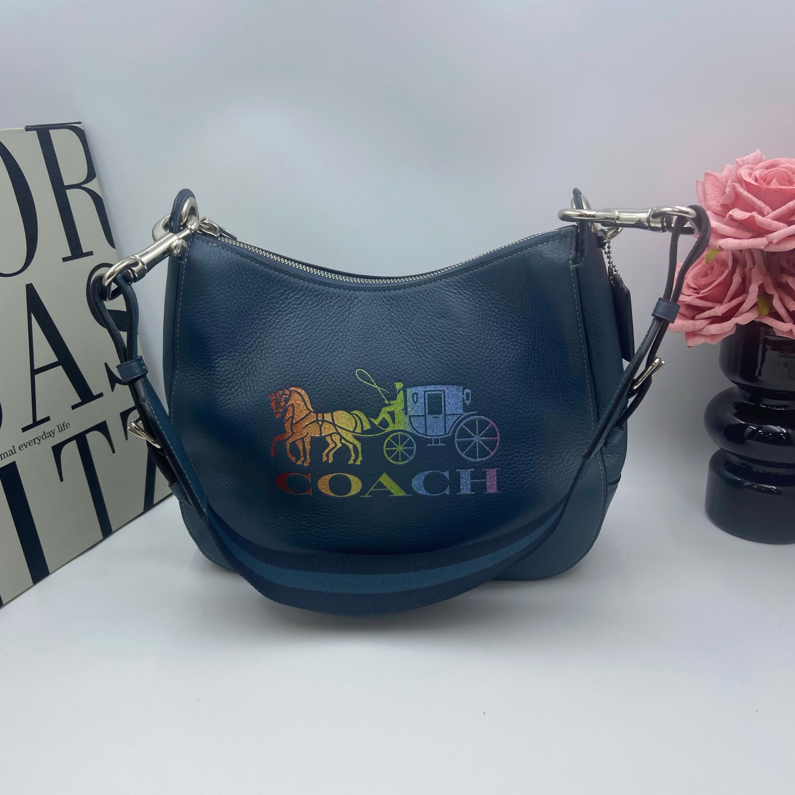 95新 COACH/蔻驰 18497 斜挎包