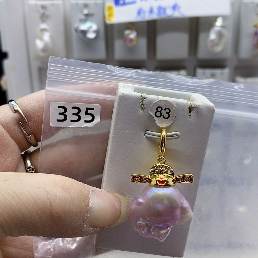 颈饰合金淡水珍珠
