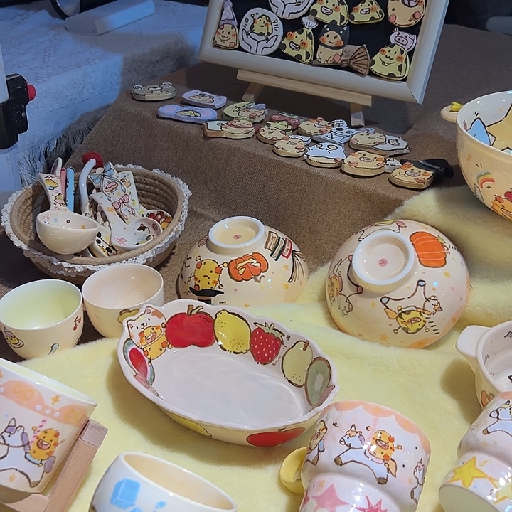 摆件景德镇陶瓷摆件猪猪猪10