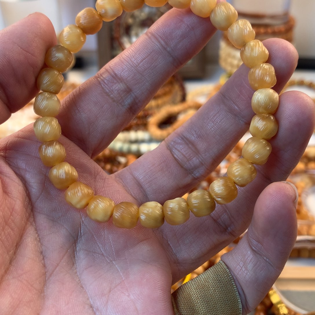 星月菩提吊坠K金丝扭矩单圈