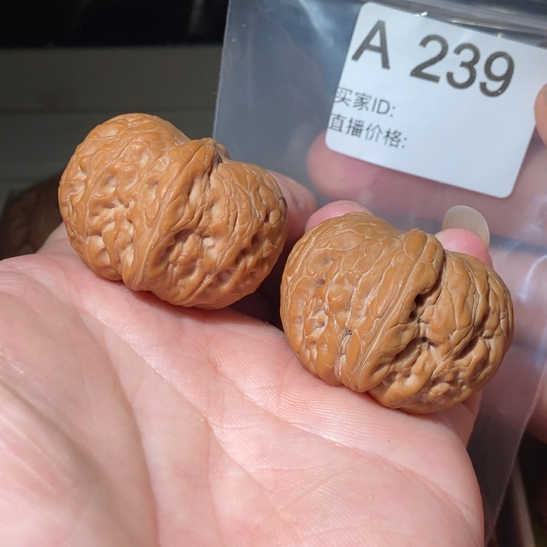 文玩核桃把件40元宝
