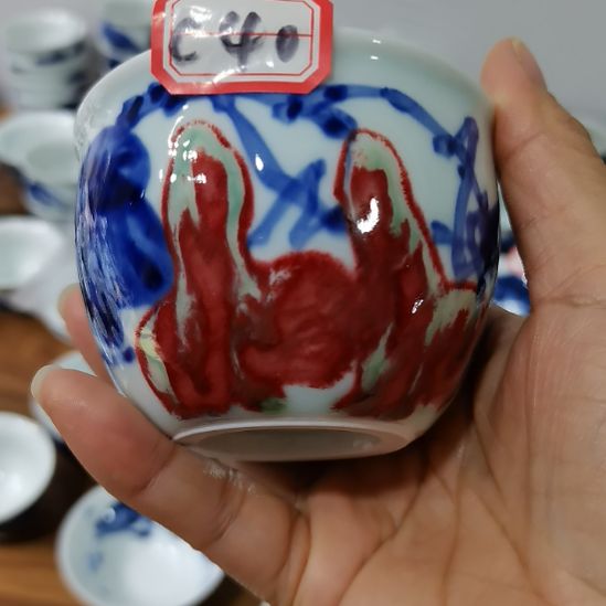 灭***5杯张学鸿老师青花釉里红