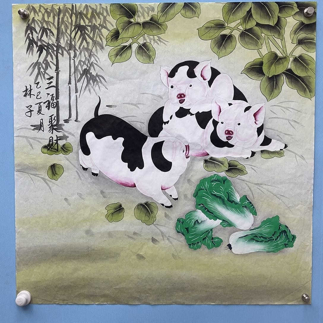 国画青衿美术馆国画作品