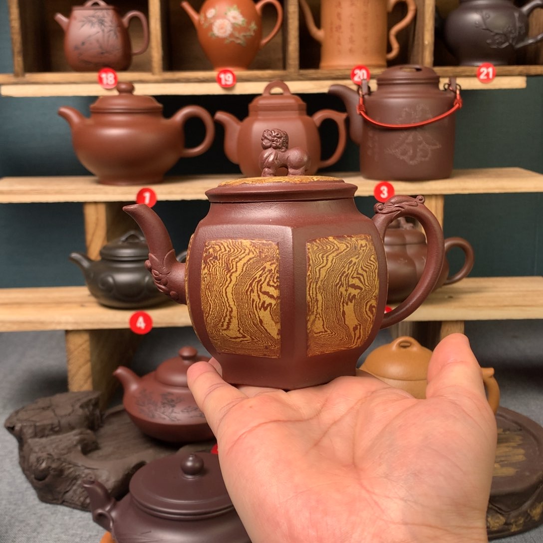 紫砂茶壶宜兴原矿紫砂壶