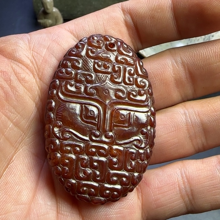 和田玉挂件未镶嵌玄*