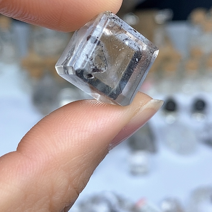 水晶颈饰未镶嵌水胆+流沙