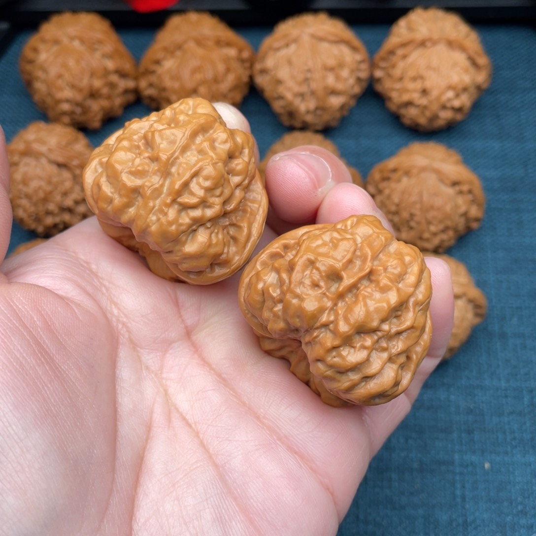 文玩核桃把件延庆精品蛙蛙40