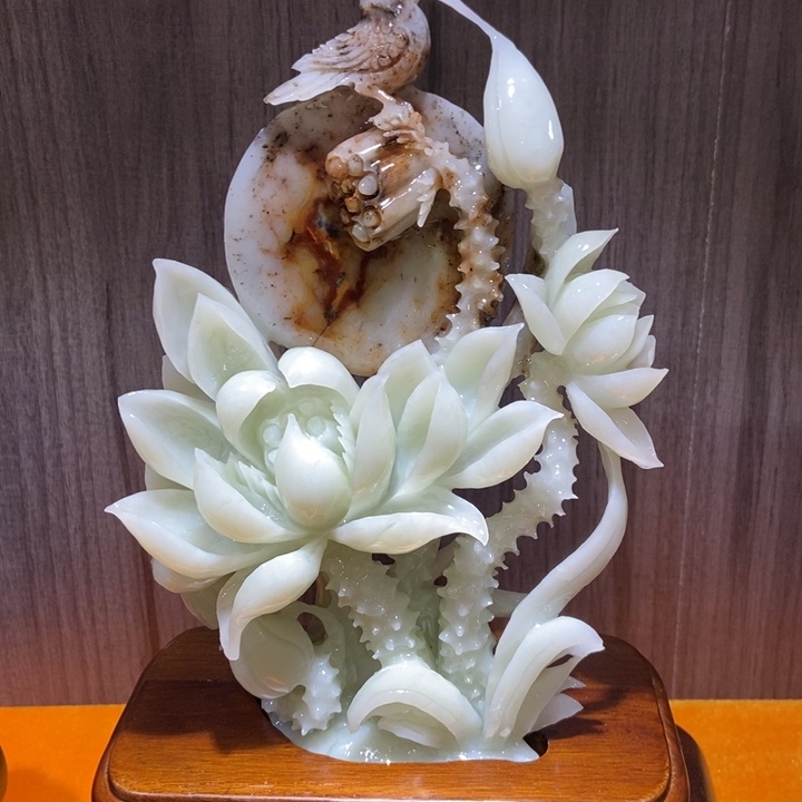 蛇纹石玉（覆膜）珠宝奇石合金