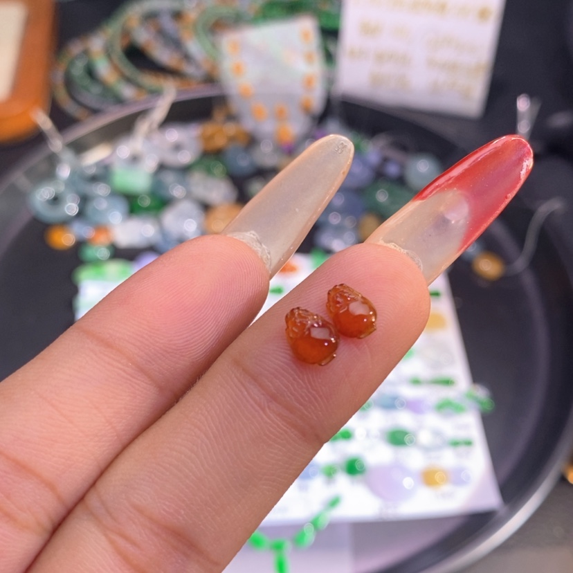 【闪购商品】翡翠挂件未镶嵌金蟾