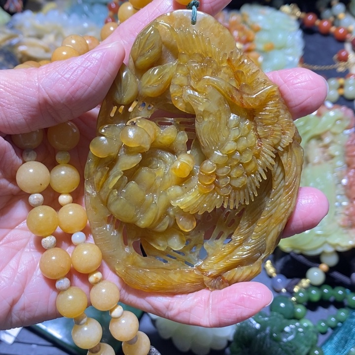 岫玉岫玉吊坠未镶嵌