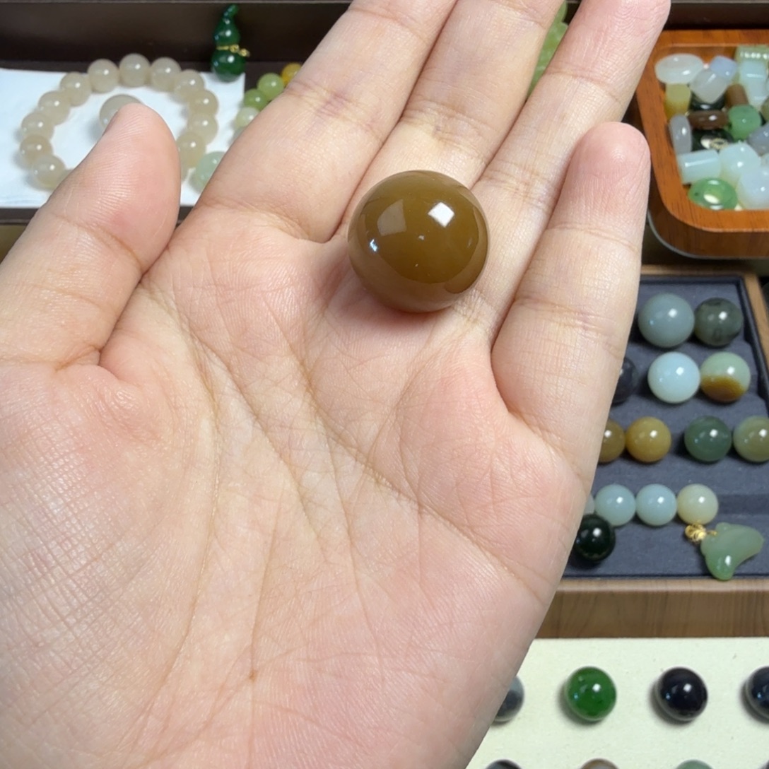 和田玉未镶嵌珠宝半成品卡20全糖